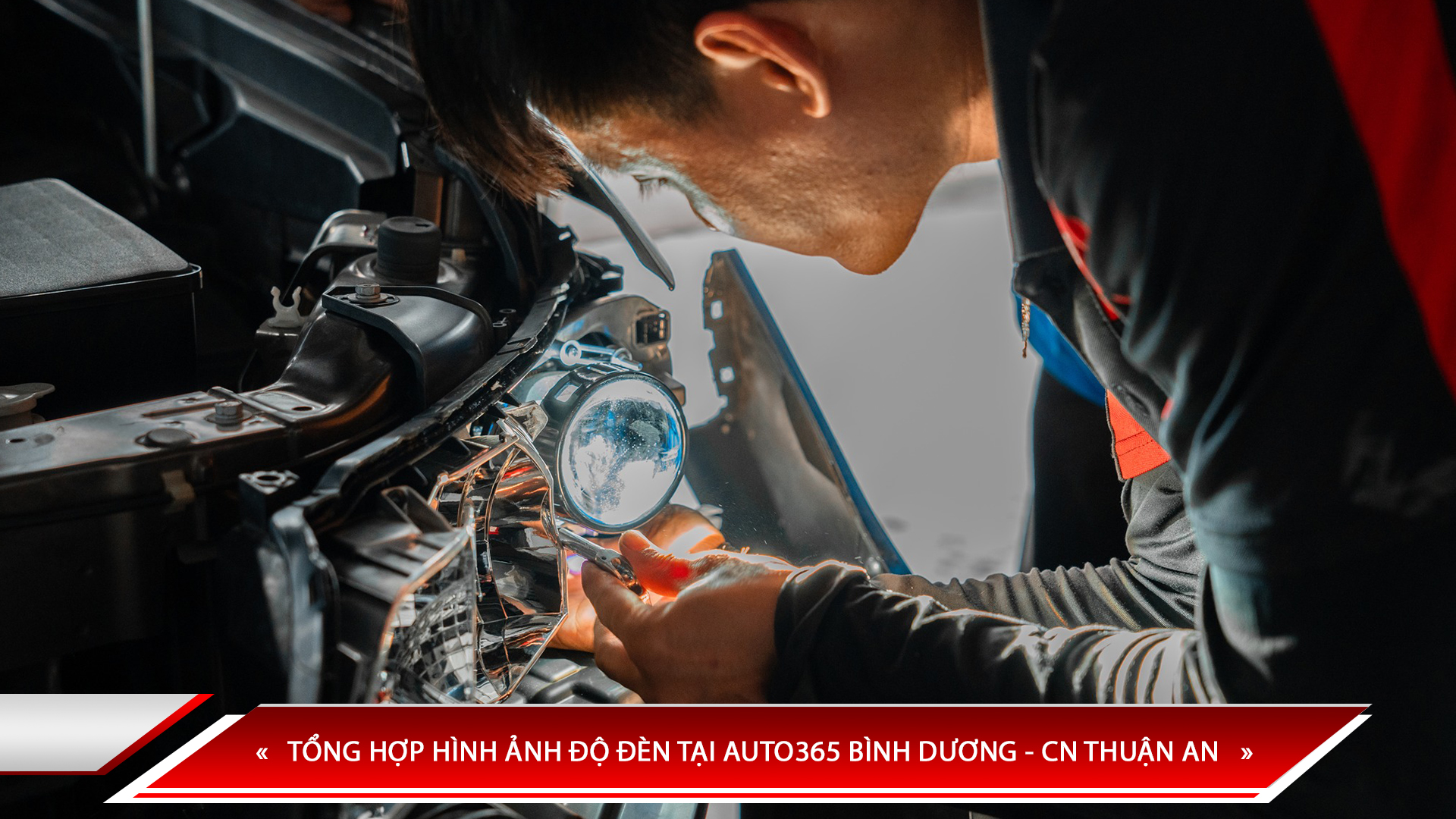 TỔNG HỢP HÌNH ẢNH ĐỘ ĐÈN TẠI AUTO365 BÌNH DƯƠNG - CN THUẬN AN